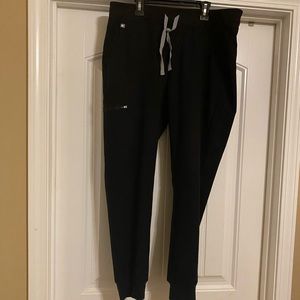Figs Large Black Zamora Joggers